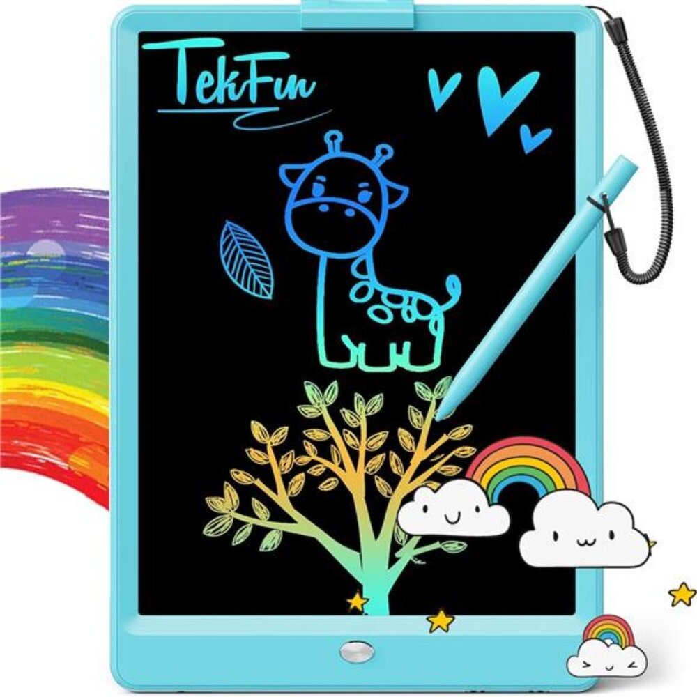 LCD Writing Tablet Doodle Board, 10inch Colorful Drawing Tablet Writing Pad